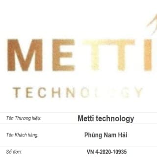 METTI TECHNOLOGY — bản xem trước tài liệu
