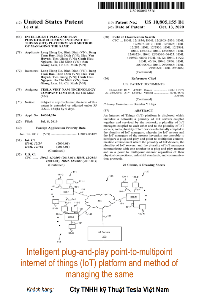 Intelligent plug-and-play point-to-multipoint internet of things (IoT) platform and method of managing the same