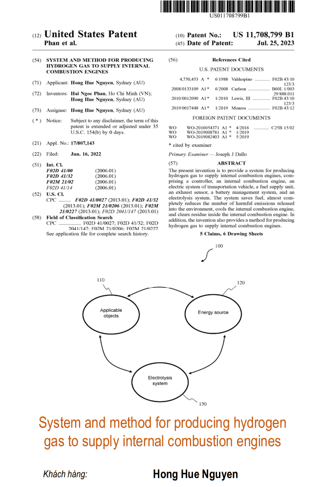 System and method for producing hydrogen gas to supply internal combustion engines